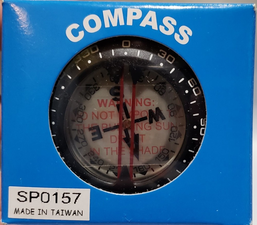 Scuba Dive Underwater Hose & Wrist Mount Compass Gauge Navigation