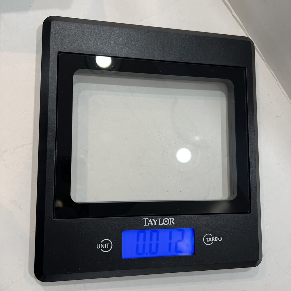 Taylor kitchen scale high capacity 22lb digital