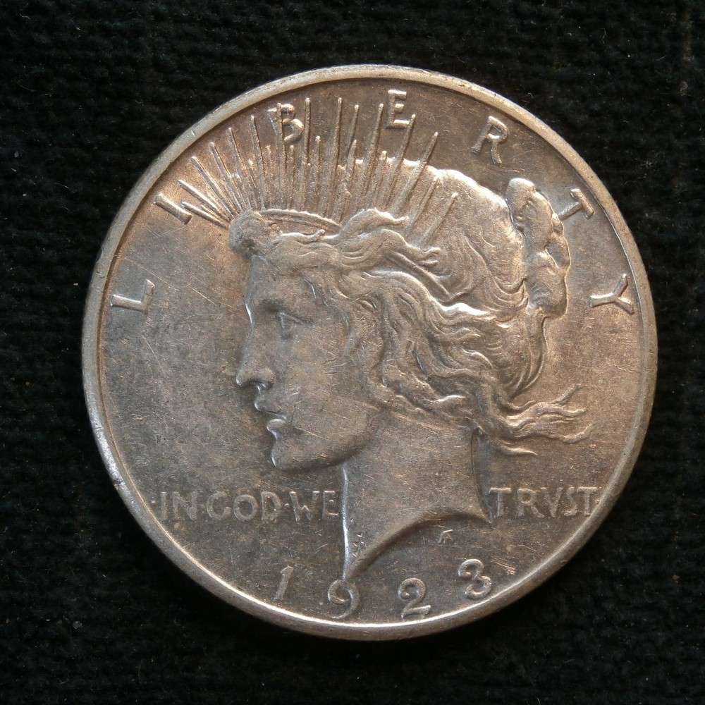 1923-S Peace Silver Dollar nice