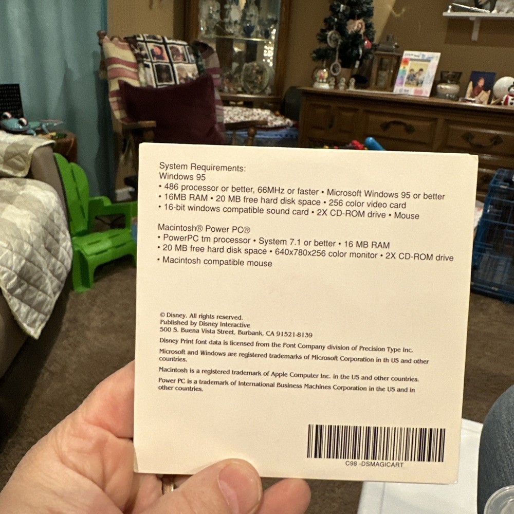 Disney : Creativity All Ages Magic Artist Classic - PC CD-ROM Computer Game