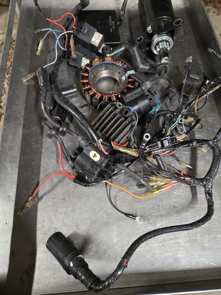 Mercury Mariner 50hp 4 Stroke Electronics Starter Stator Coils Cdi Harness Misc
