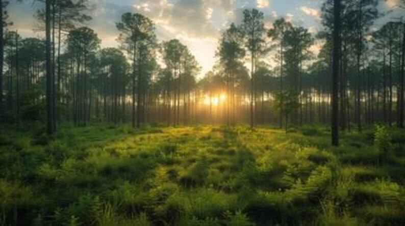 100 Longleaf pine tree plug seedlings