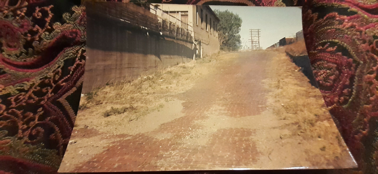 Antique Paving Paver Street Brick, Townsend Block ZO With 1906 Date Of Laydown.