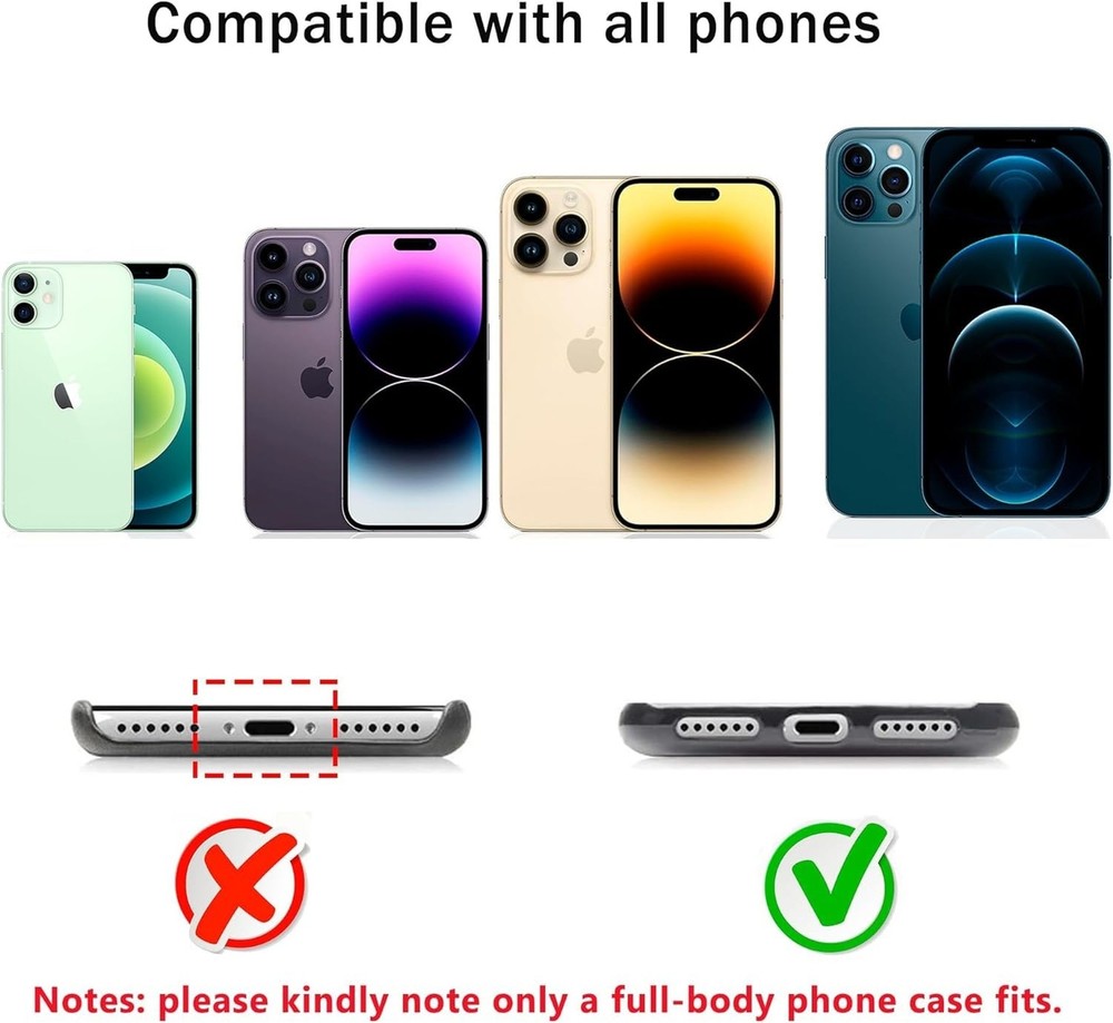 4pcs phone lanyard