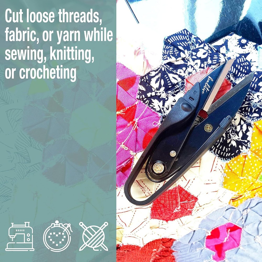 Beaditive Premium Thread Snips - Thread, Yarn, Embroidery Snipper for...