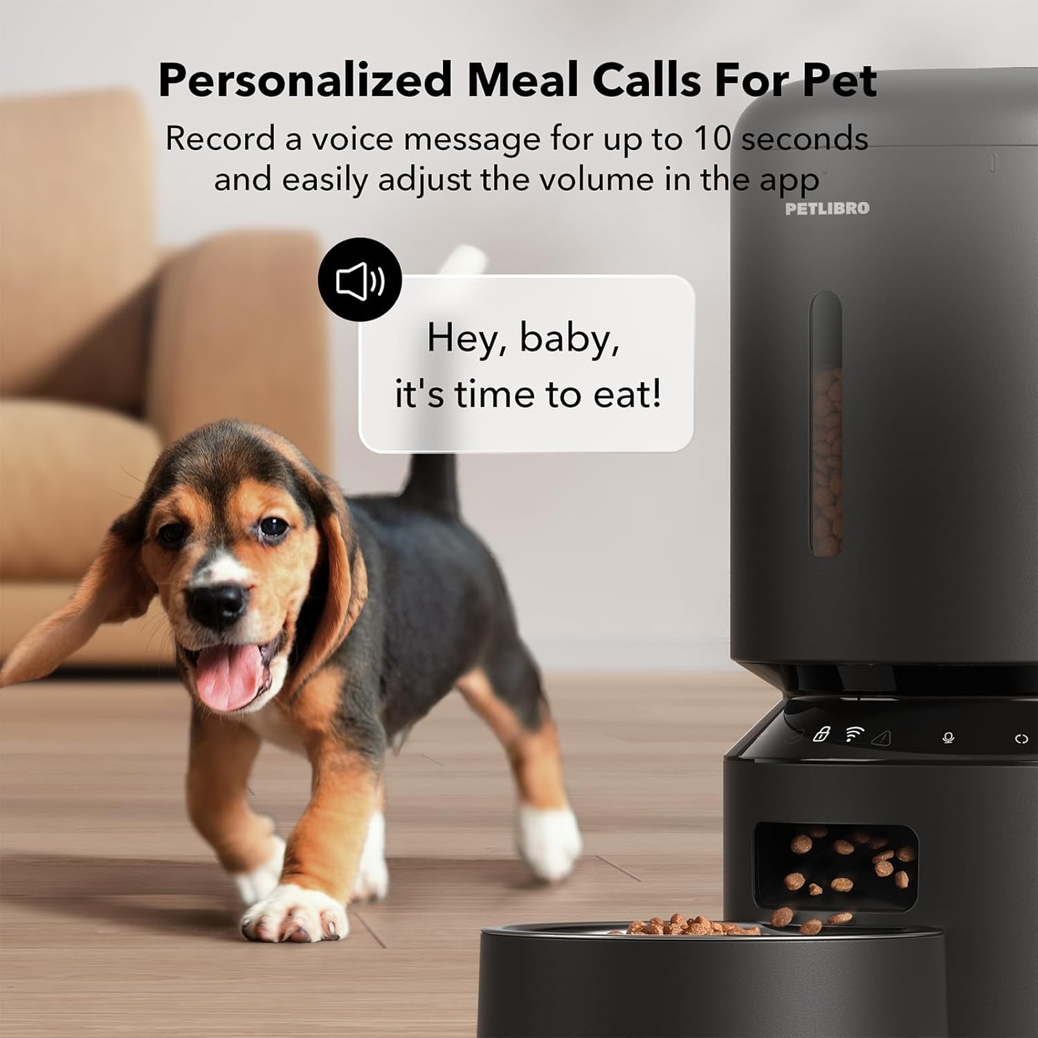 PETLIBRO Automatic Cat Feeder, 5G WiFi Automatic Dog Food Dispenser 5L Timed NEW