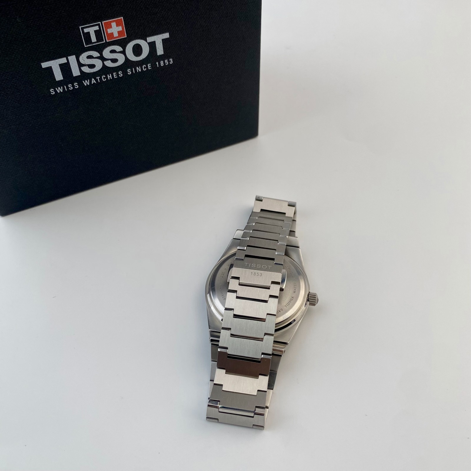 Tissot PRX 40mm Swiss Quartz Watch T137.410.11.091.01 Stainless Steel Green Dial
