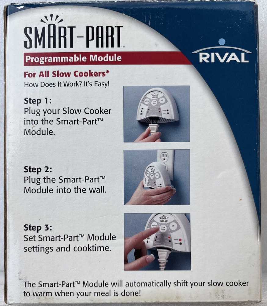 NEW Rival Smart Part Programmable Module SP100 - For Slow Cookers & Crock Pots