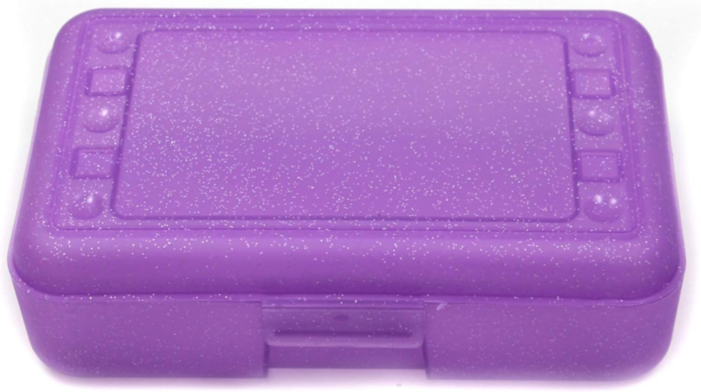 Products Pencil Box, Purple Sparkle
