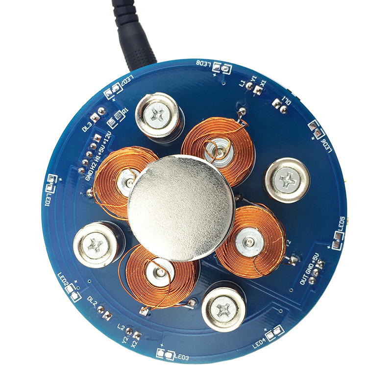 New DIY Magnetic Levitation Kit Push Type Magnetic Suspension Simulation System