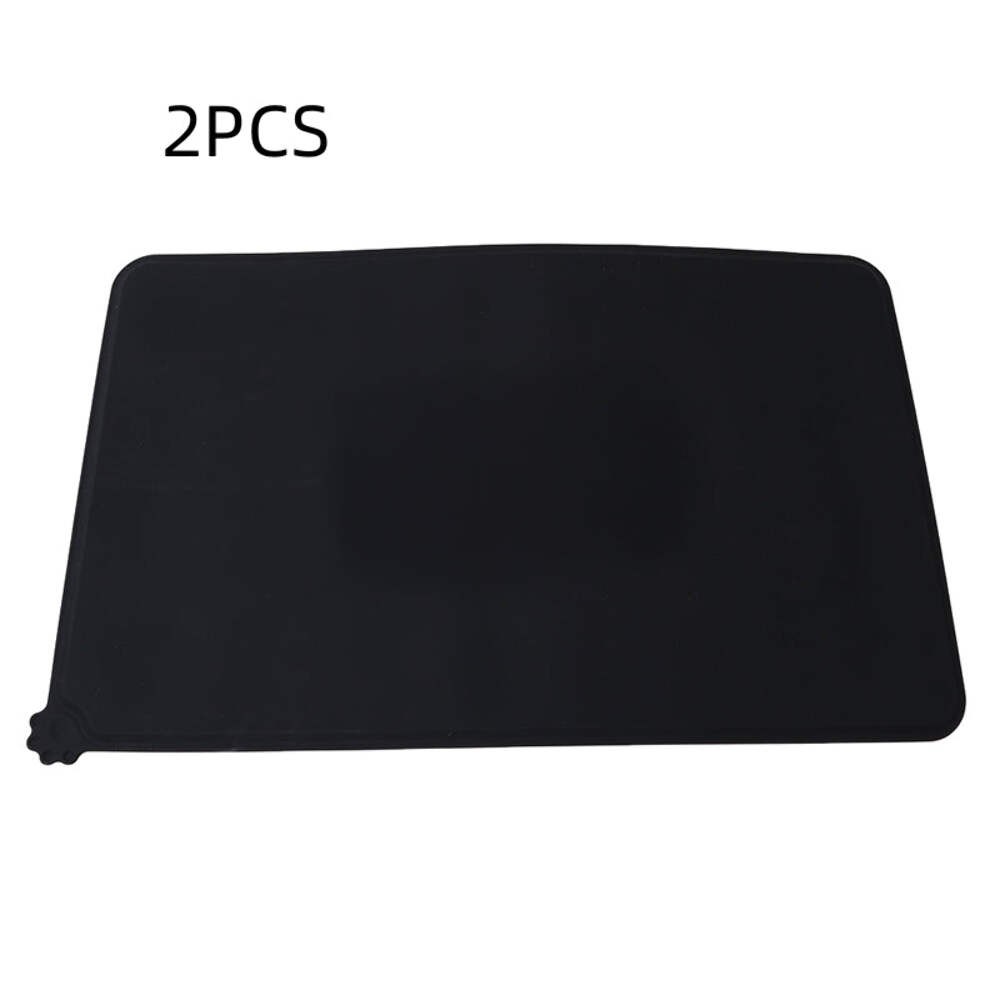 Solid Color Silicone Pet Food Mat
