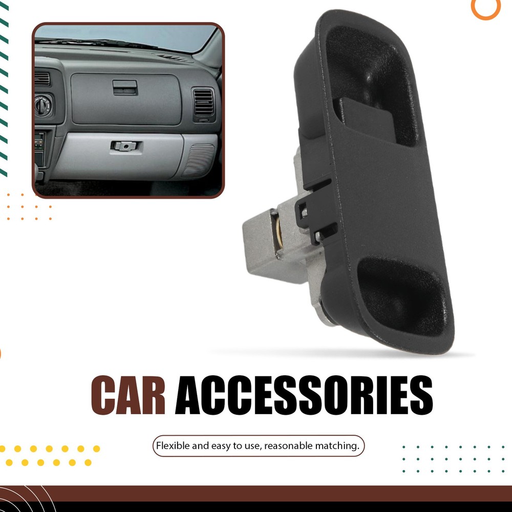 Car Upper Glove Compartment Lock Tool Box Latch Lock for Mont8008