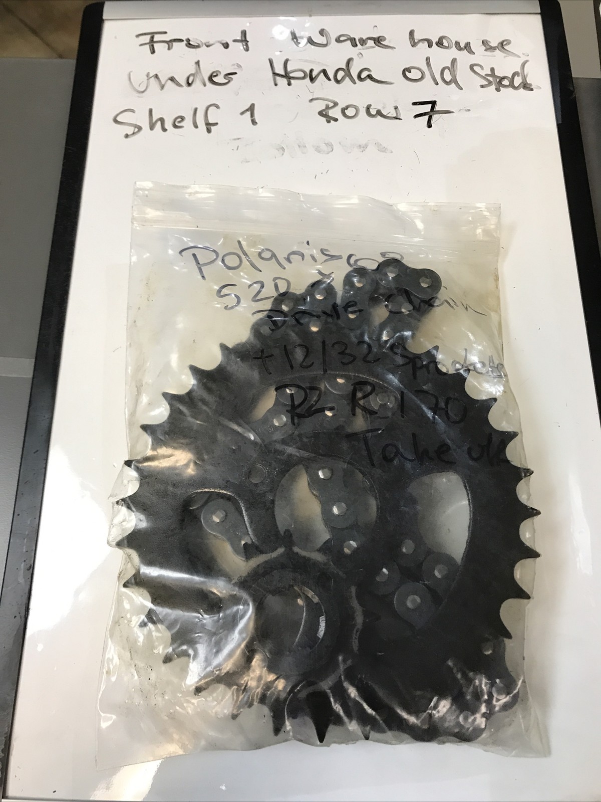 OEM POLARIS 520x60 Drive Chain & 12/32 Sprockets Polaris RZR 170 TAKE OFF
