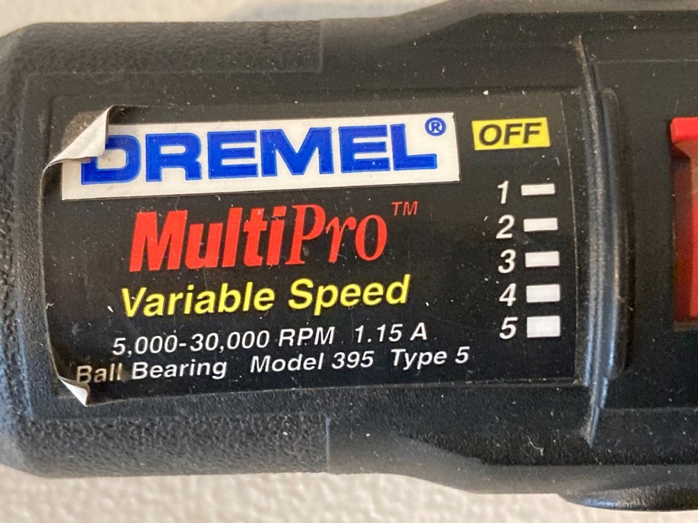 Dremel MultiPro 395 Rotary Tool w/ Case & Accessories