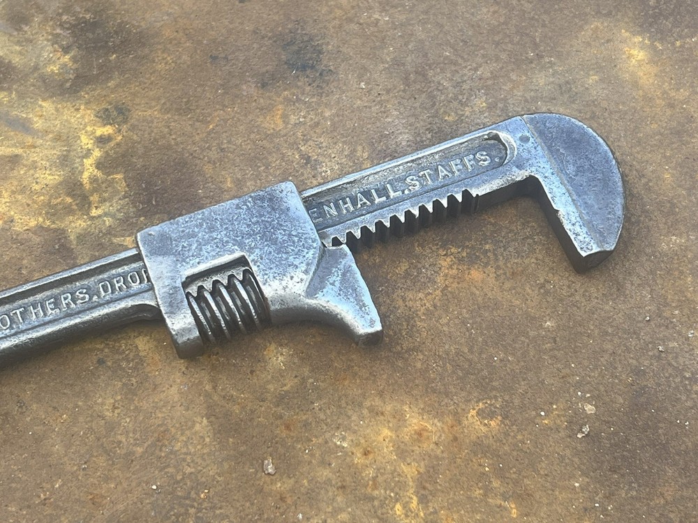 Antique Adjustable 9 inch Monkey Wrench, FORD T -1387