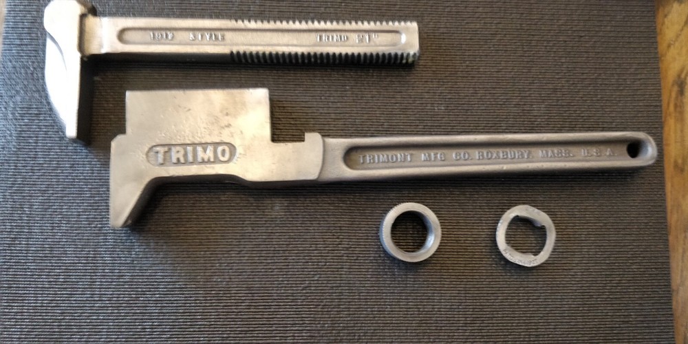 TRIMO 21" Adjustable Pipe Monkey Wrench REFURBISHED