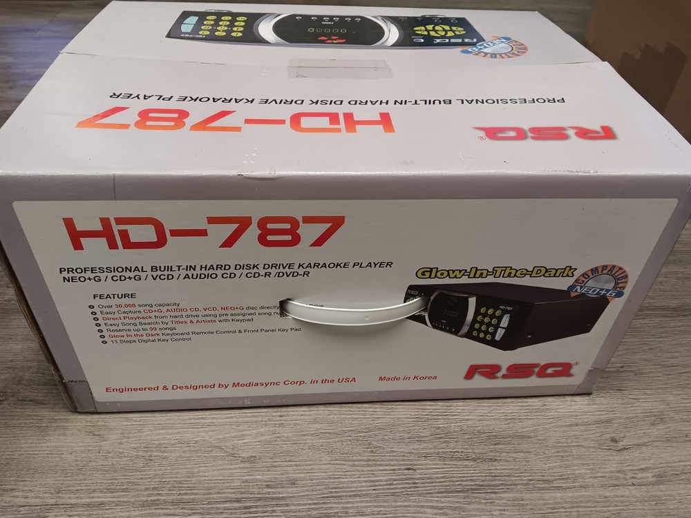 RSQ HD -787 Muti Format karaoke player