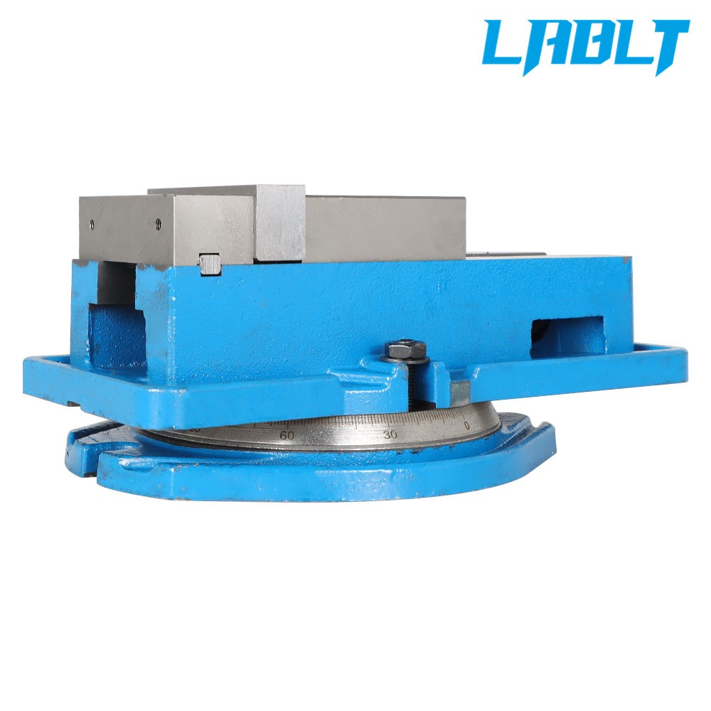 LABLT 4'' Lockdown Vise Precision CNC Milling Machine Bench Clamp Vice With Base