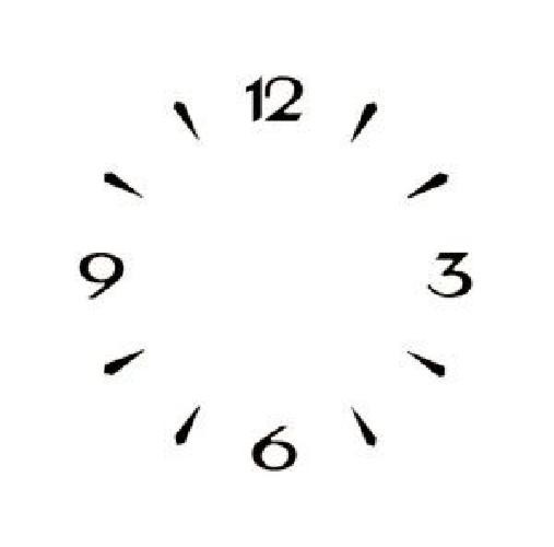 Clock Theme Wall Art Stencil for Timeless Home Decor - StencilAir