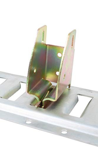 (10 Pack E-Track Wood Beam End Socket Shelf Brackets w/E 10 - Pack Standard