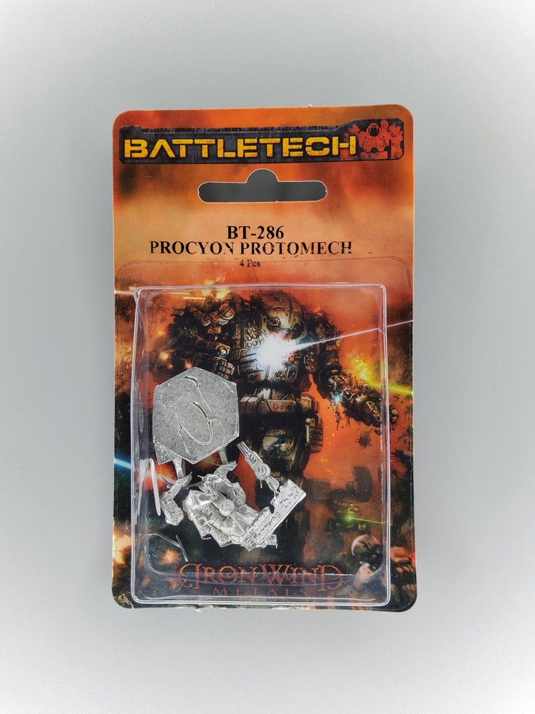 Battletech Miniatures - Procyon ProtoMech (Quad) - BT-286 - Iron Wind Metals