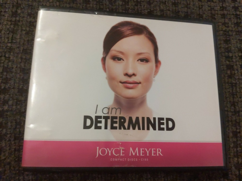 JOYCE MEYER "I AM DETERMINED" 6 CD SERIES