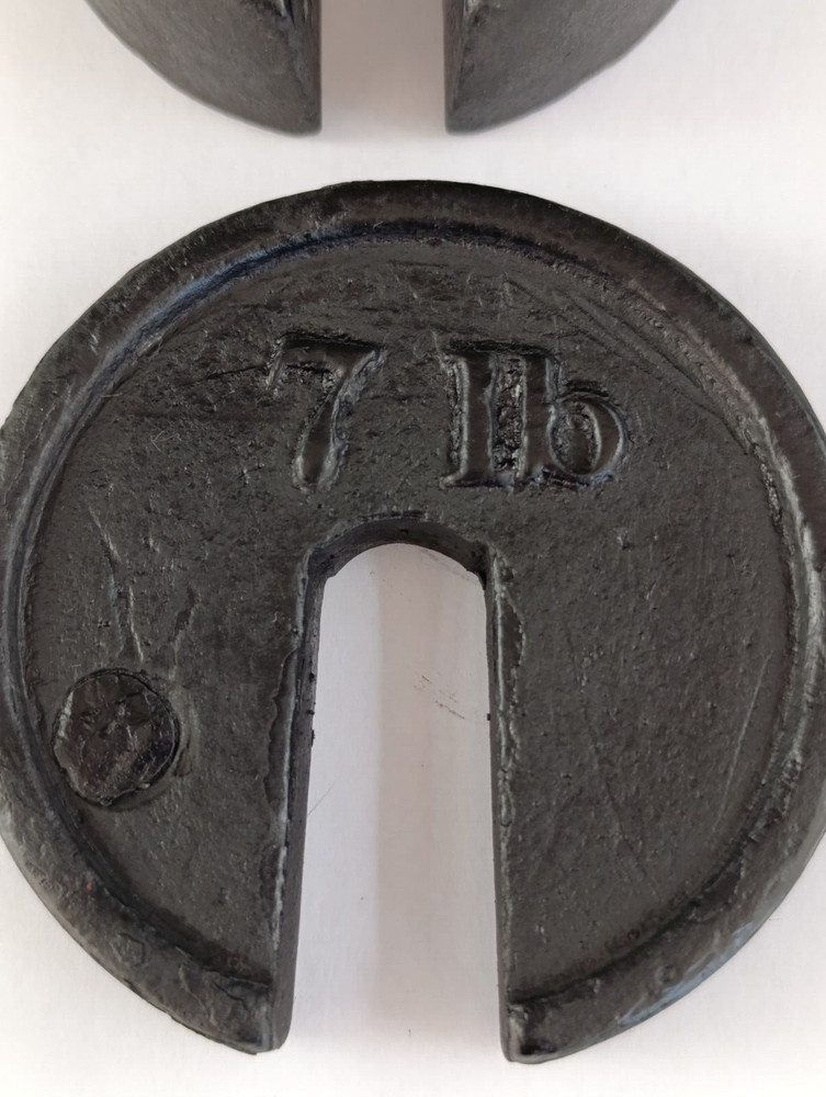 3 X VINTAGE SCALE WEIGHTS