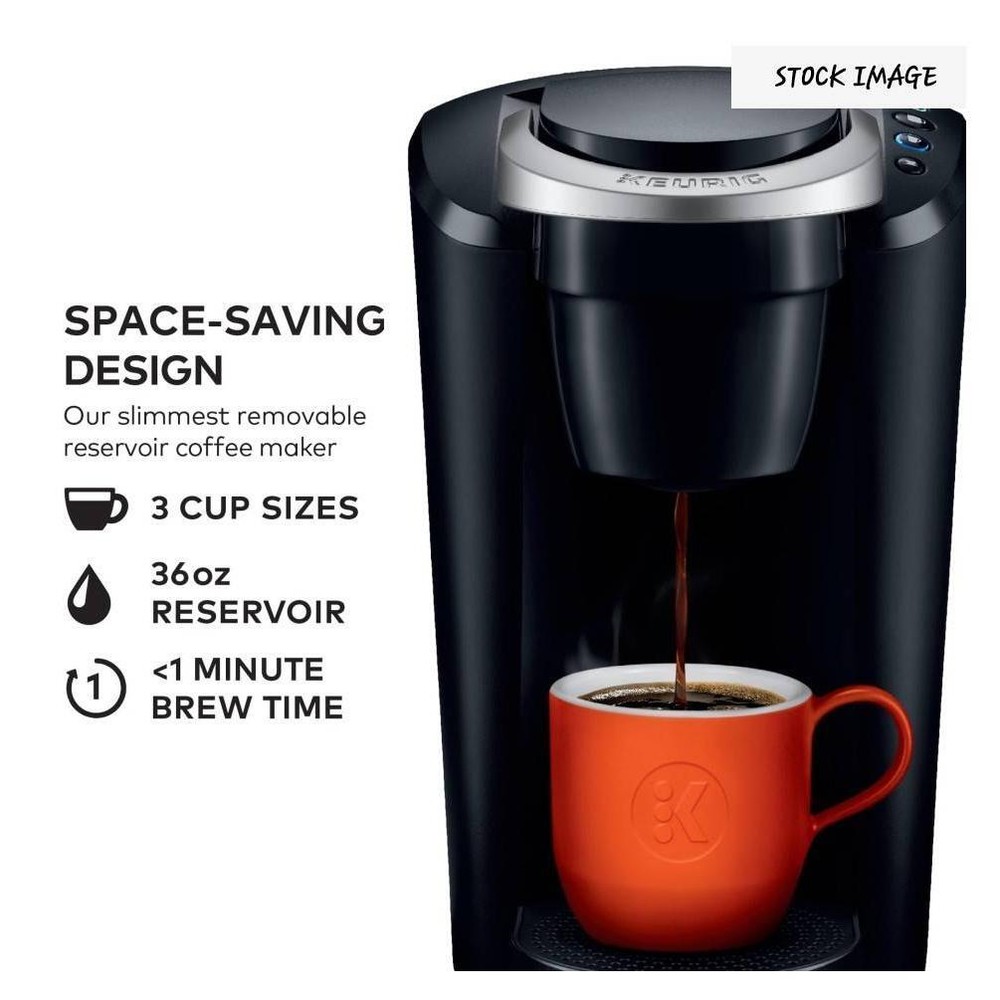 Keurig K-Compact Coffee Maker Single Serve KCup Pod 3 Serving Sizes Smart Start