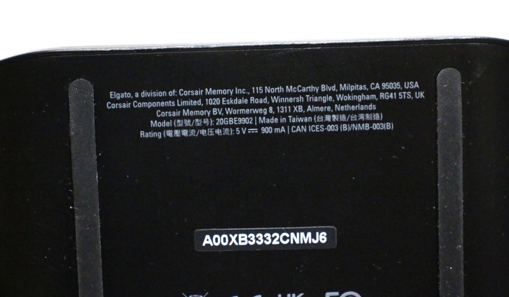 Elgato HD60X External Capture Card 20GBE9902