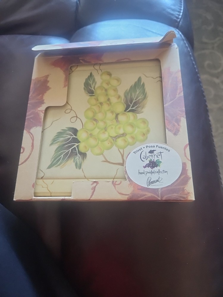 Julie Pomerantz Grape Trivet