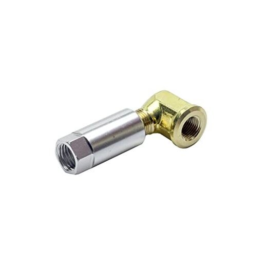 -4 an Fuel Rail Fuel Pressure Sensor Thread Adapter Compatible with Chevy GM
