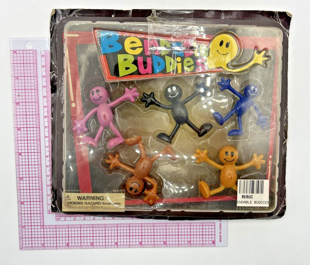 Vintage Vending Display Board Bendable Buddies 0167