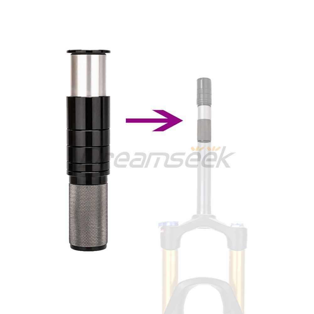 Bike Handlebar Front Fork Stem Riser Extender Extension Bicycle Head Up Adaptor