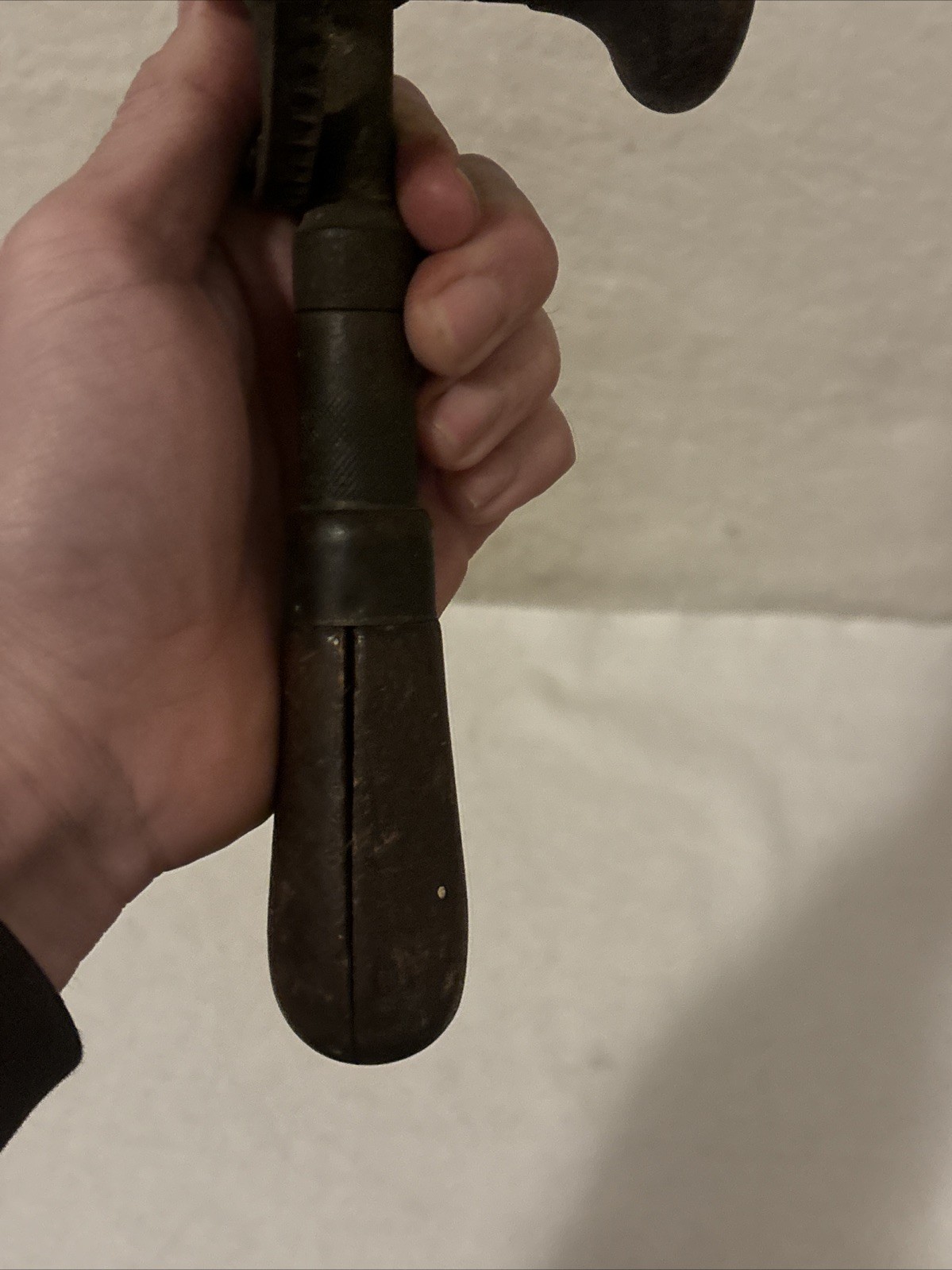 VINTAGE "EGG BEATER" STYLE HAND DRILL UNBRANDED WORKS! FREE SHIP