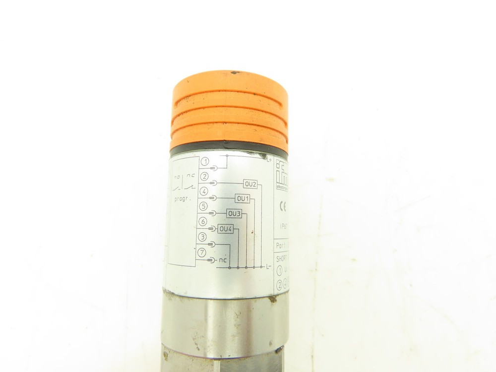 IFM Efector TR8430 Electronic Temperature Sensor Evaluation Unit With 8" Probe
