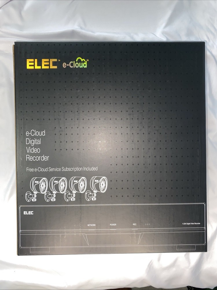 ELEC 8 Channel e-Cloud Digital Home Surveillance Video Recorder System