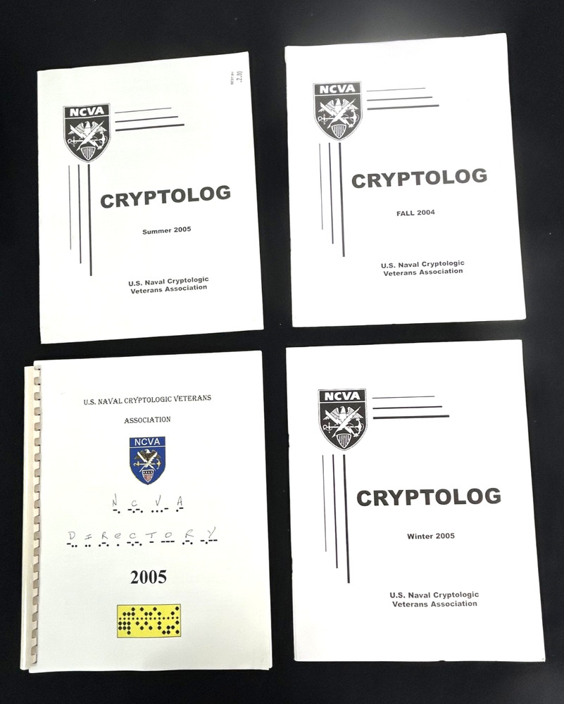 2004-05 US Naval Cryptologic Veterans Association Magazines