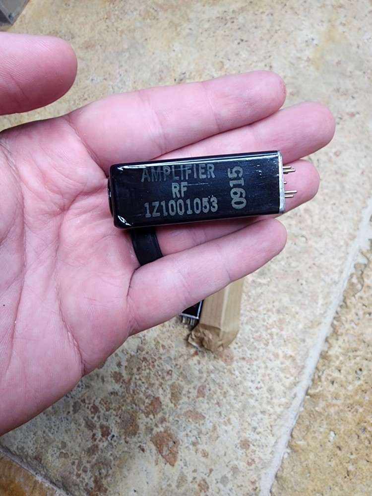 NEW UNUSED BOXED RF AMPLIFIER 1Z1001053 PAIR NOS MODULE PLUG IN