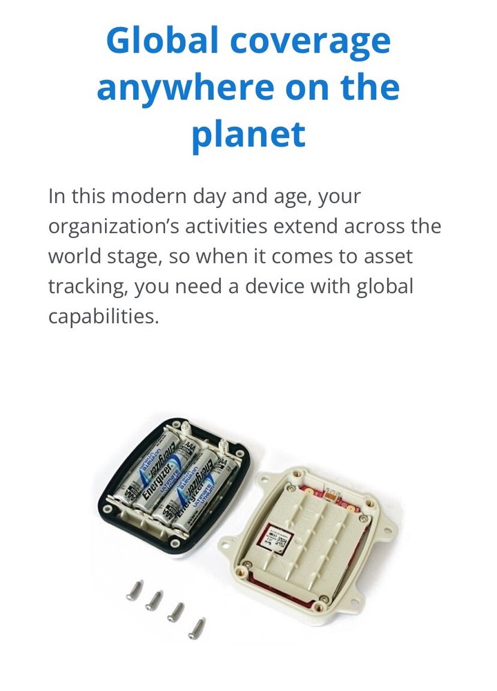 Globalstar SmartOne C Global Battery Powered GPS Asset Tracker