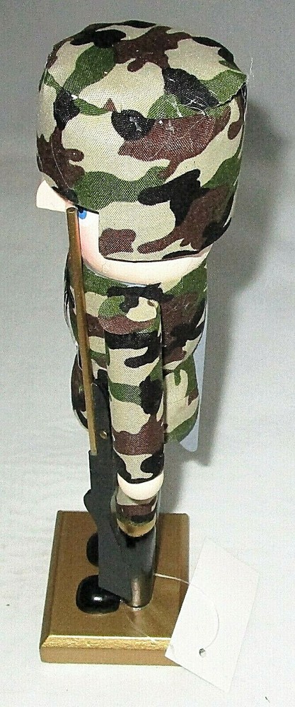 CHRISTMAS NUTCRACKER 10" SOLDIER with RIFLE