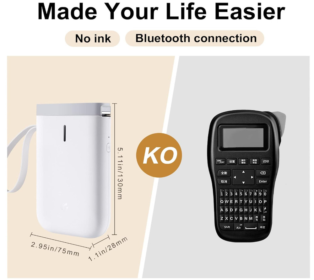 NIIMBOT D11 Label Maker Machine Label Printer Portable Special Edition