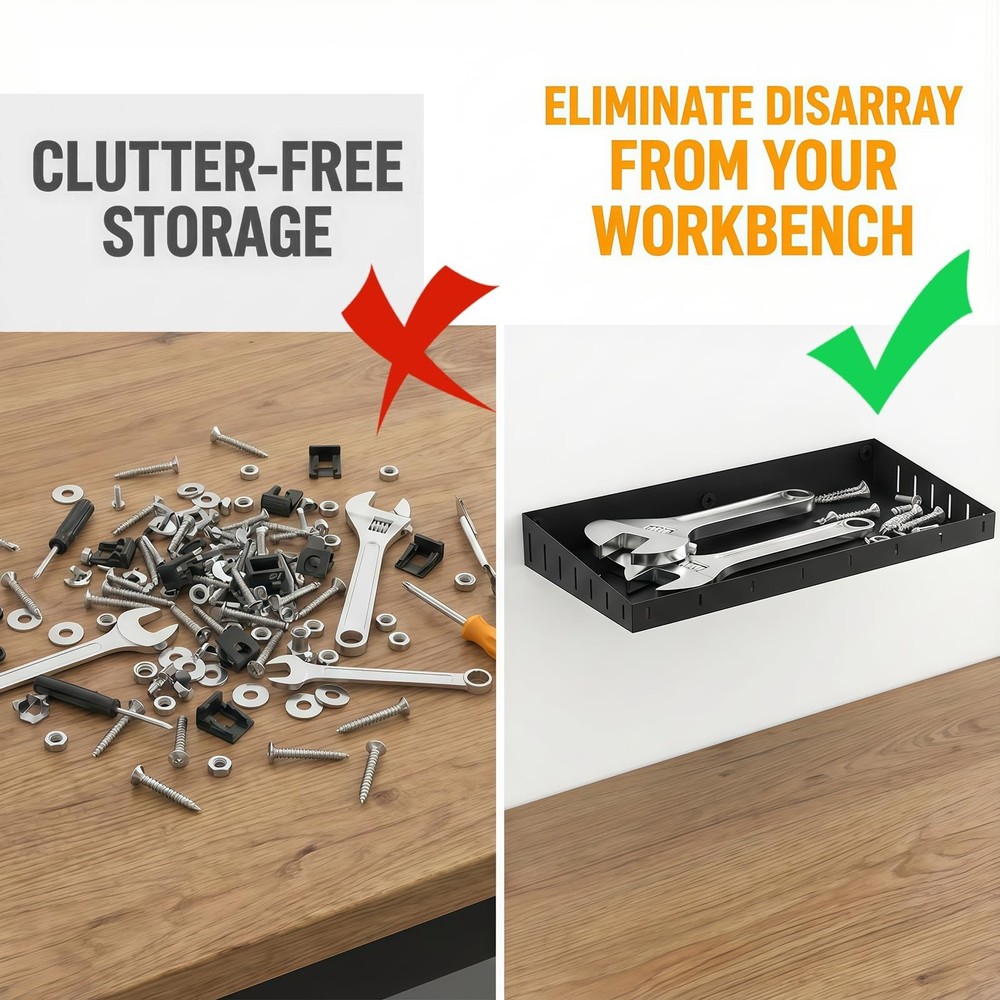 Wall Mount Screwdriver Organizer, Plier Organizer, Hammer Rack, Hand Tool Org...