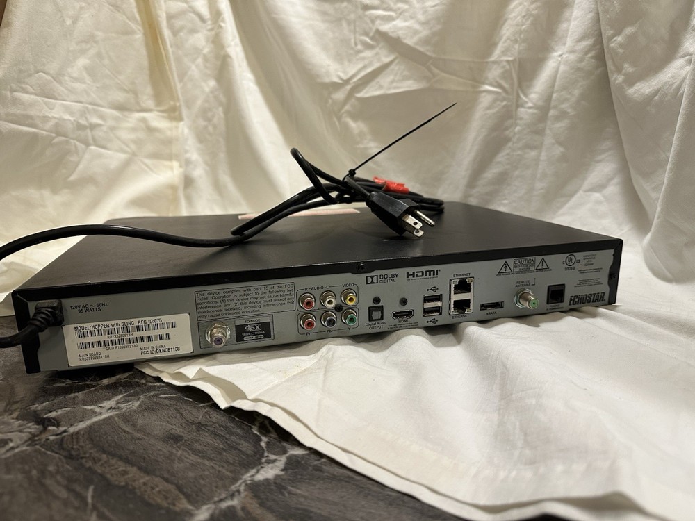 Dish Network Hopper 3 Whole-Home DVR Without Remote ￼