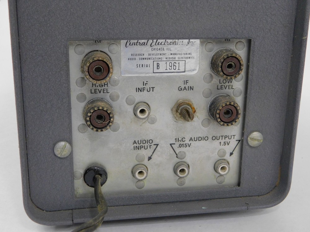 Central Electronics MM-2 Ham Radio Oscilloscope Multiphase Analyzer (original)