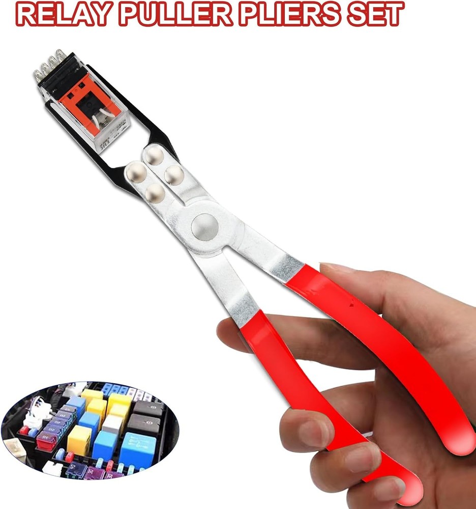Aleric Relay Puller Pliers & Fuse Puller Set