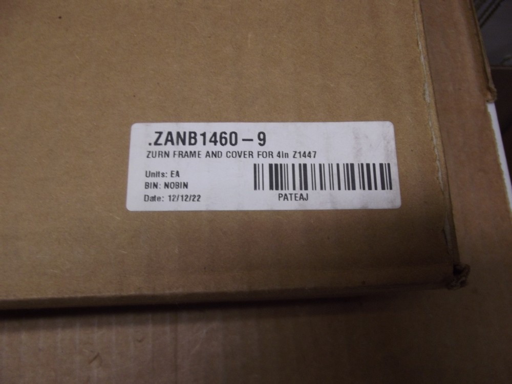Zurn Frame and Cover