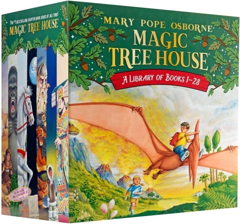 Magic Tree House 1–28 Box Set – Complete 28-Book Collection