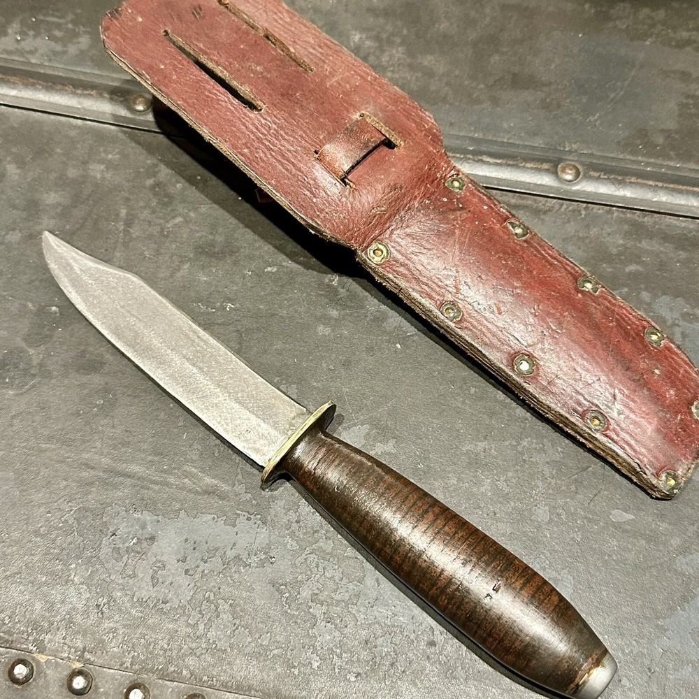 WWII Customized Fighting Knife W/ Sheath