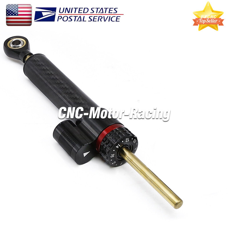 For Kawasaki Ninja ZX636 ZX6R 2005-2006 Steering Damper with Bracket Mount Kit