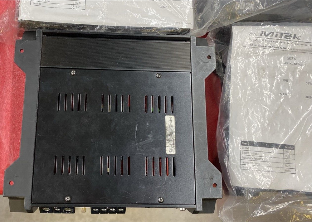 Mtx Audio XThunder 502X Tested W/ Sheet